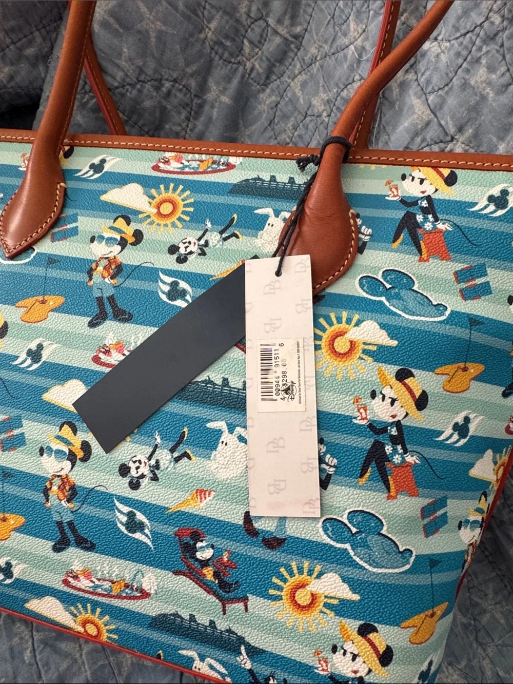 NWT Disney Cruise Dooney & Bourke large tote